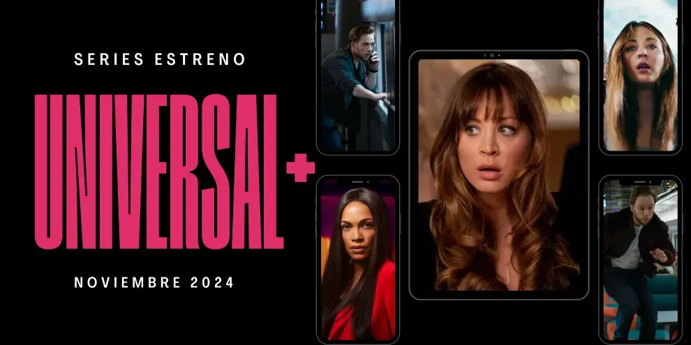 Calendario de series estreno en Universal+ en noviembre de 2024.