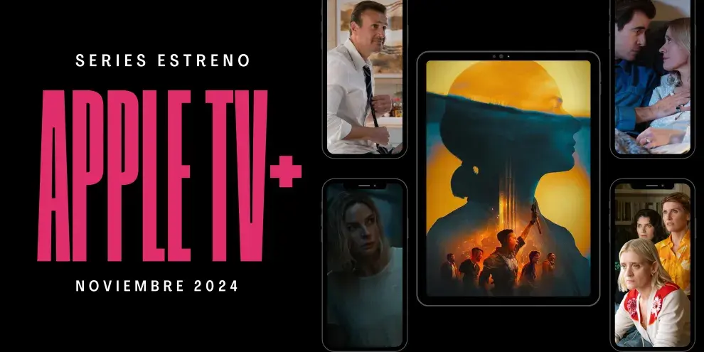 Foto de calendario de series estreno en Apple TV+ en noviembre de 2024.