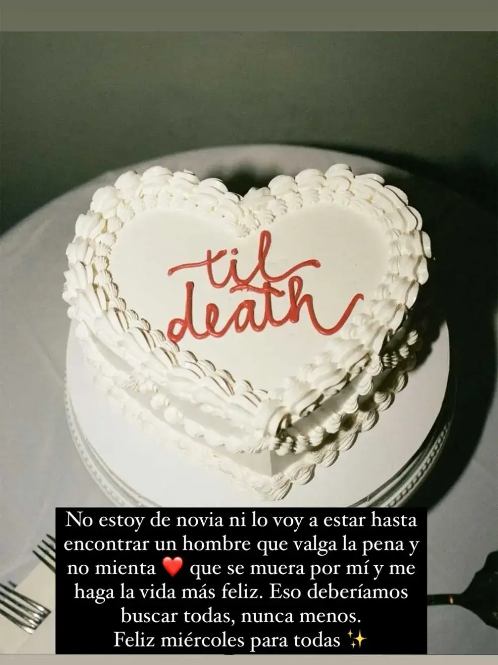 La historia que compartió la China Suárez en su Instagram