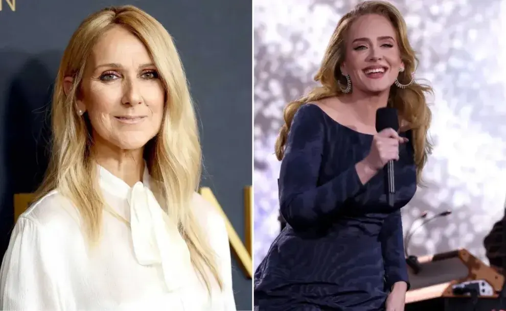 Celine dion y adele