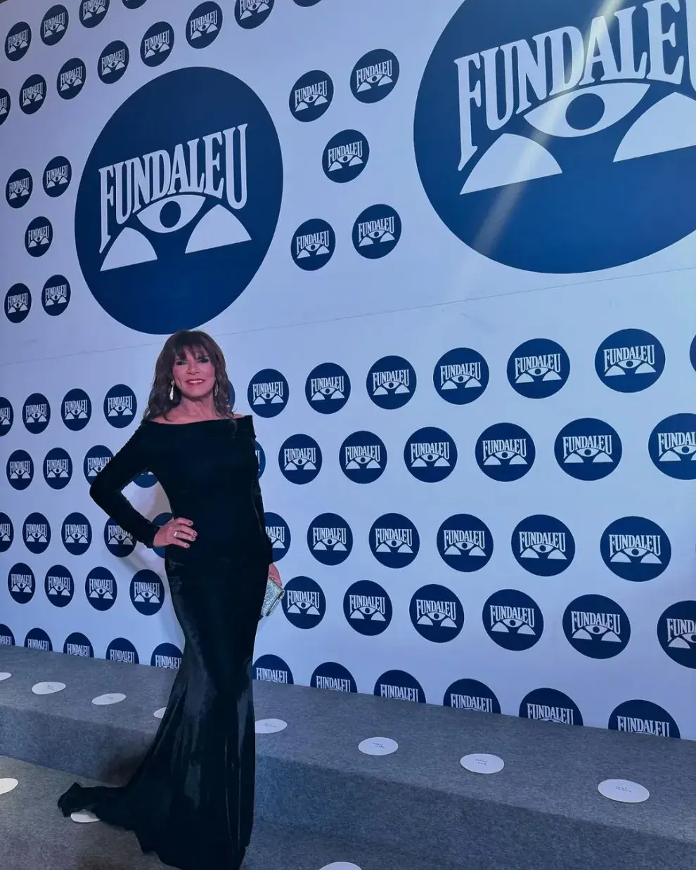 Foto de Anama Ferreira en la gala 2024 de Fundaleu.