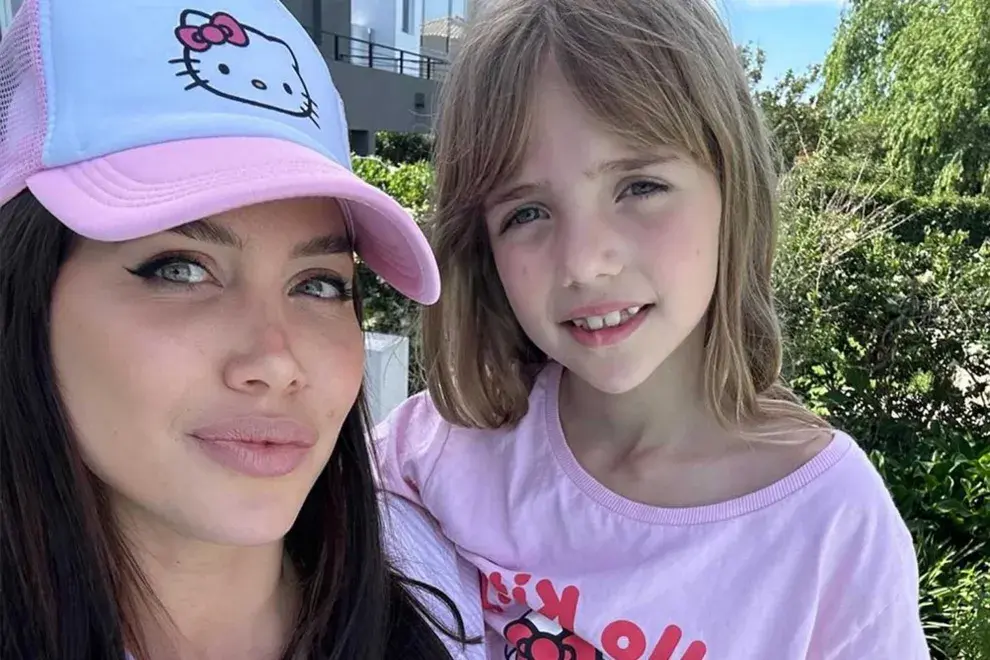 Wanda Nara celebró el cumpleaños número ocho de su hija Isabella con la temática Hello Kitty. 