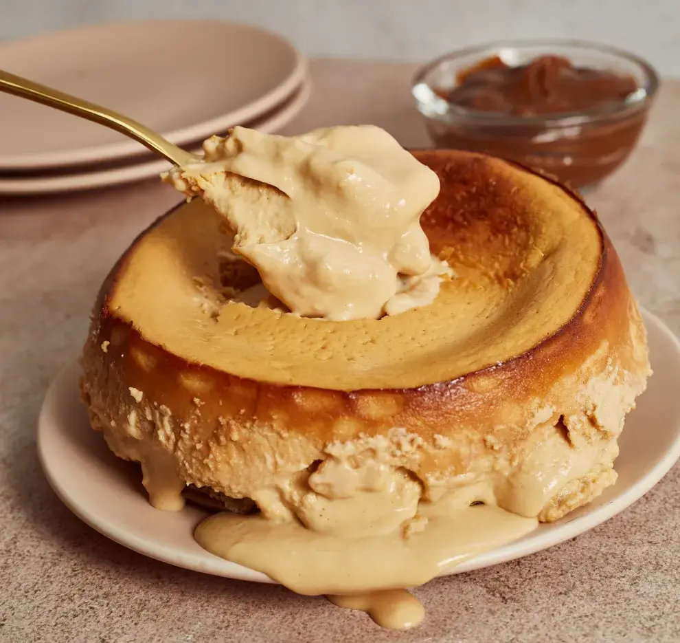 Tarta de dulce de leche