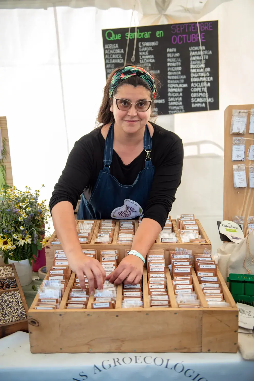 En el mercado podés encontrar emprendimientos seleccionados por Jardín, que ofrecen sus productos de origen natural.