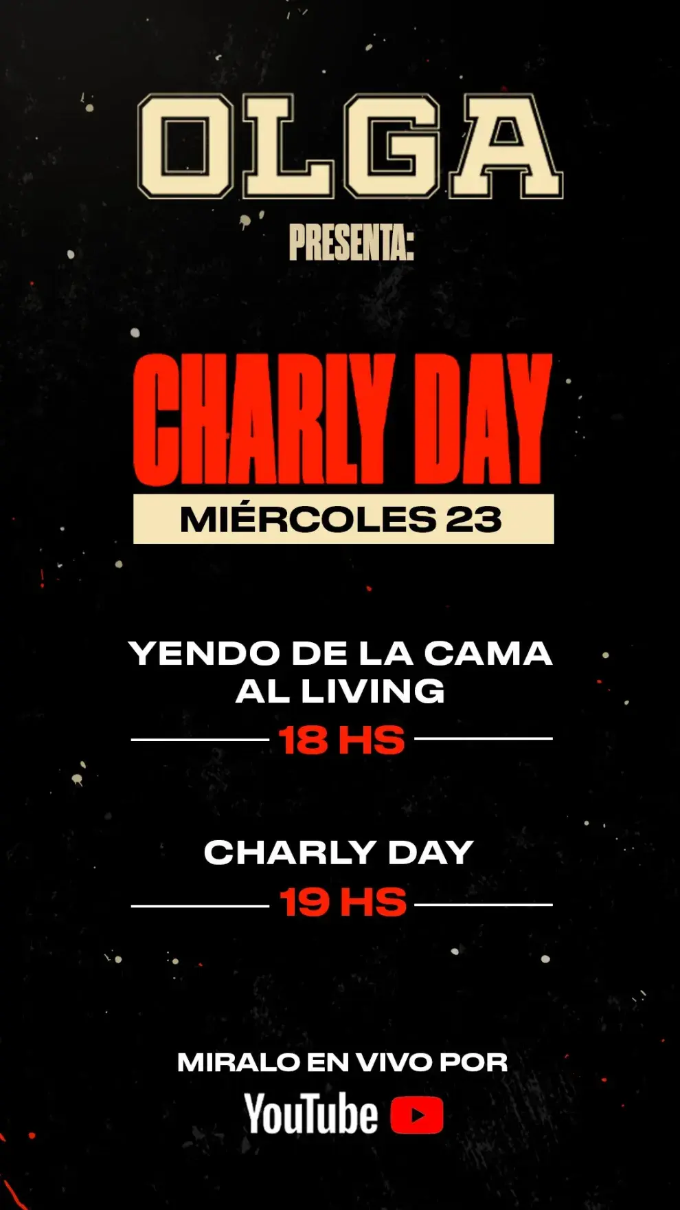 Poster del Charly Day.