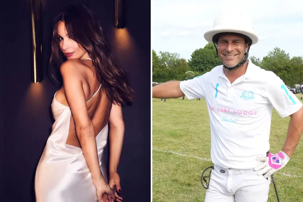 Fotos de Pampita y Martín Pepa, por separado.