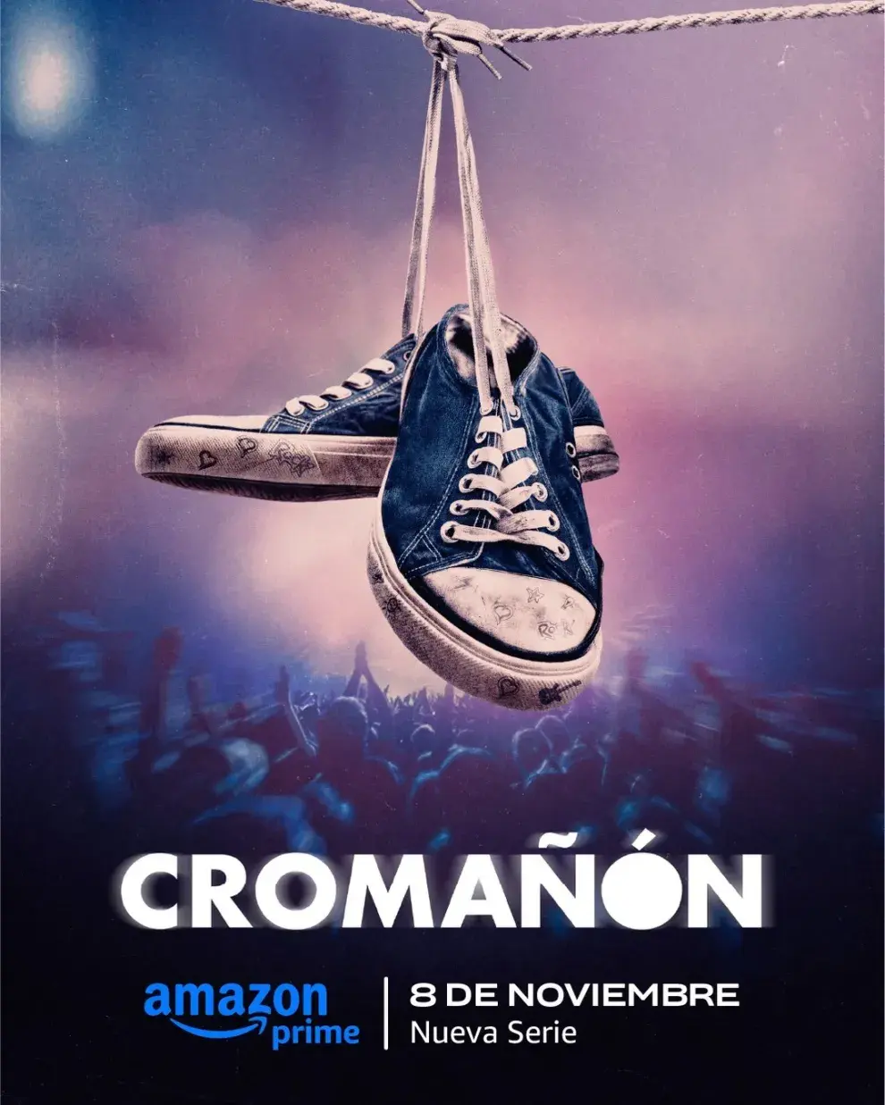 Póster de la serie Cromañón.