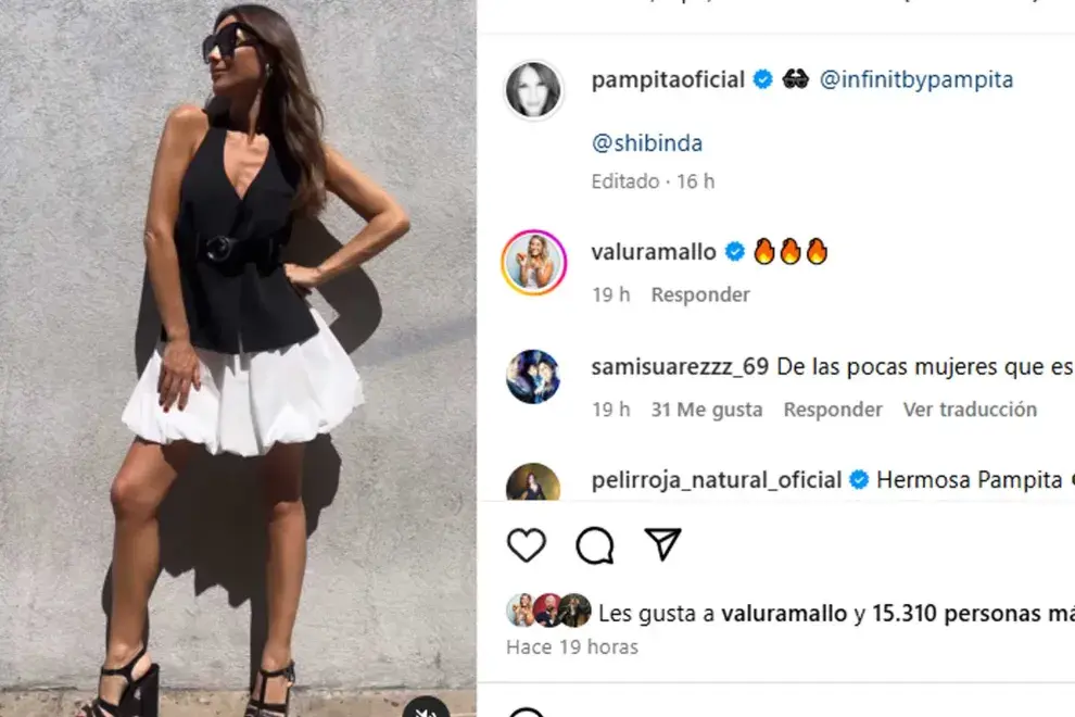 Pampita apostó por un look cien por ciento verano 