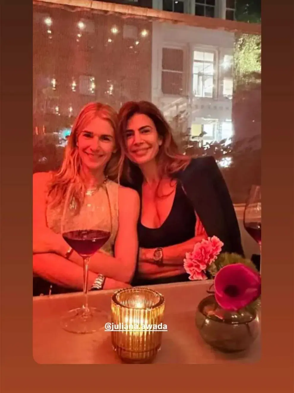 Juliana Awada y Julieta Spina en Nueva York