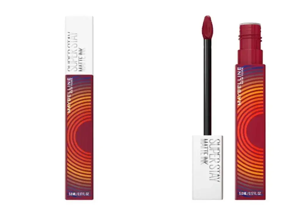 Labiales en color bordó
