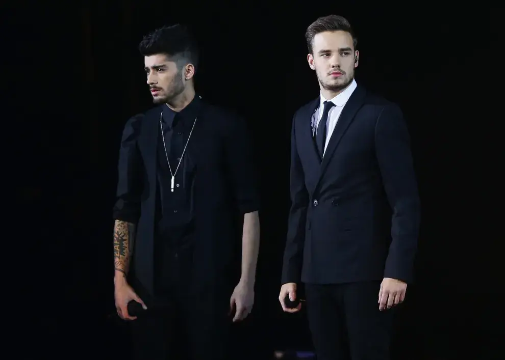 Foto de Zayn Malik y Liam Payne en 2013.