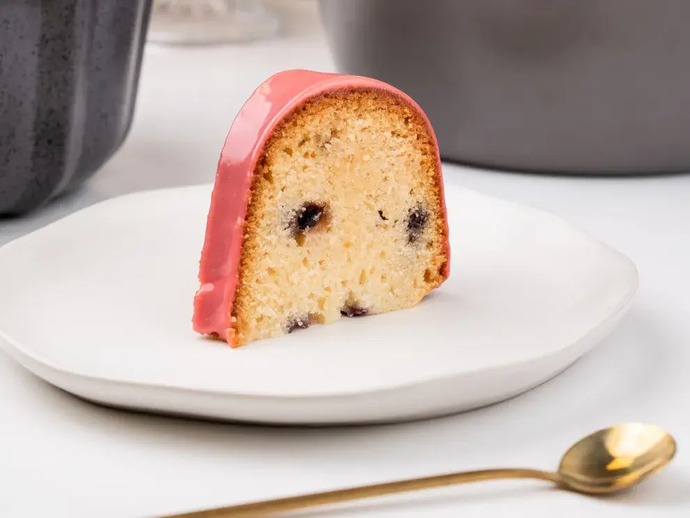 Budín de arándanos sin horno.