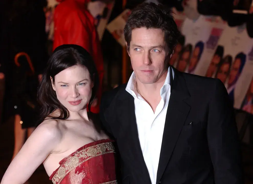 Foto de Renee Zellweger y Hugh Grant en la premiere de "Bridget Jones: The Edge of Reason".