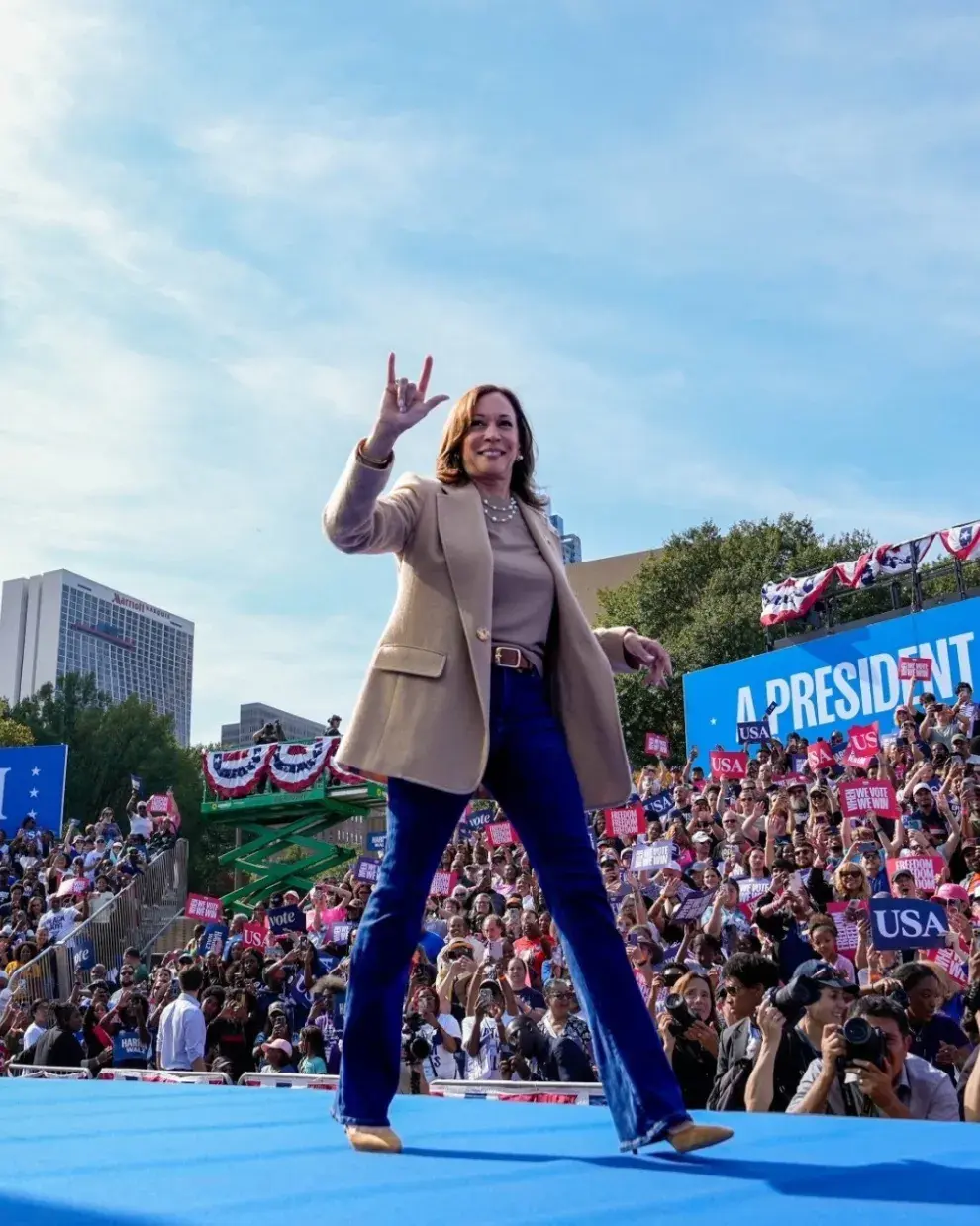 Foto de Kamala Harris.