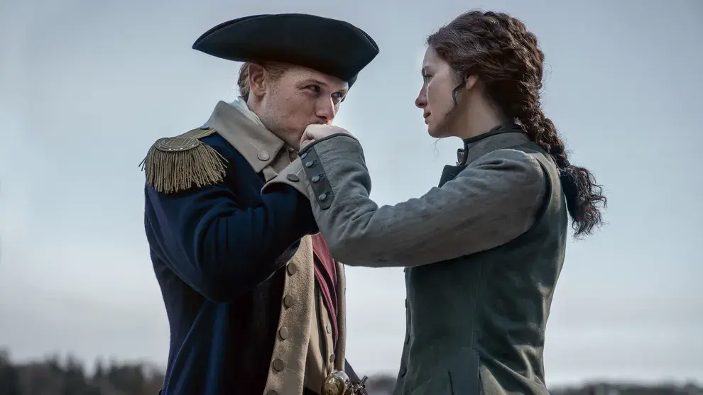 Foto de la parte 2 de la temporada 7 de Outlander.