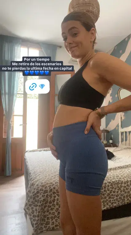 El posteo de Natalie Pérez que dejó la intriga de si está embarazada.