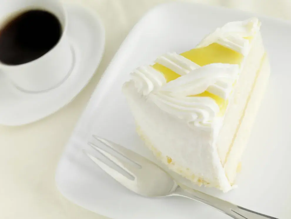 Tarta de limón con leche condensada.