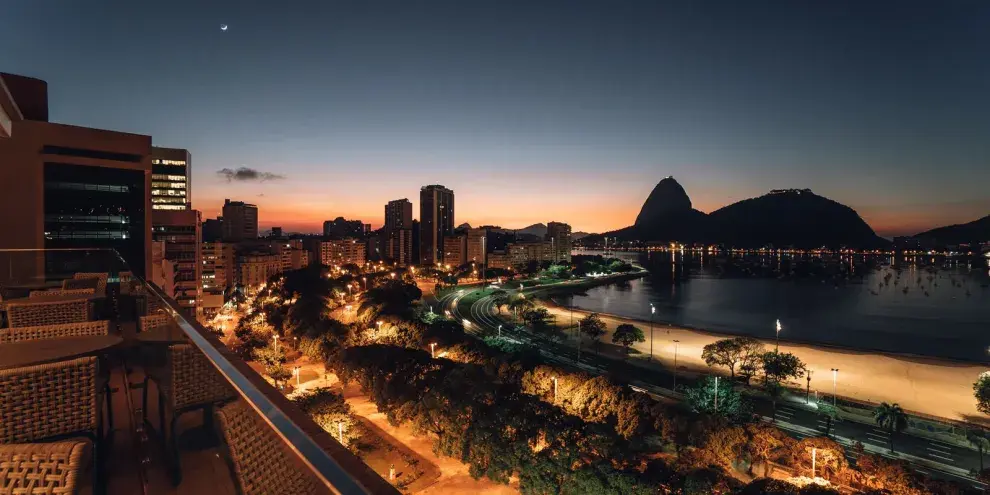 Rooftop en Río de Janeiro.