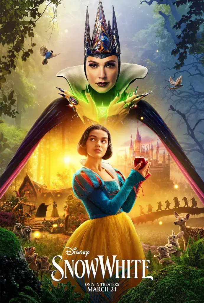 Póster del live action de Blancanieves.