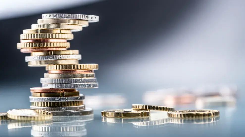 Foto de monedas.