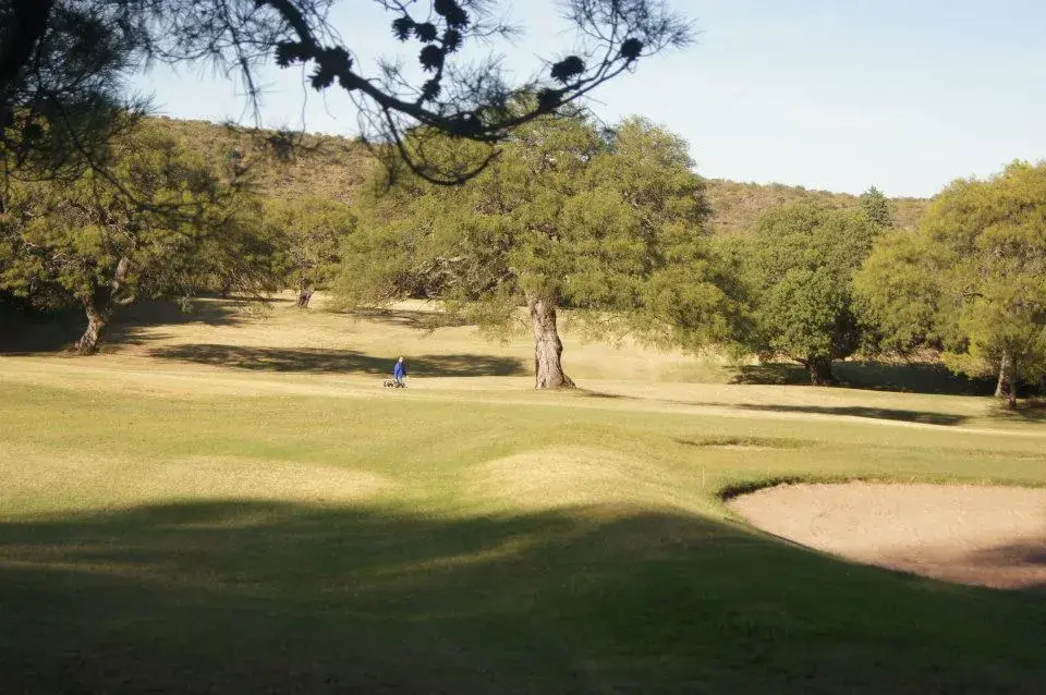 Cancha de golf en Yacanto