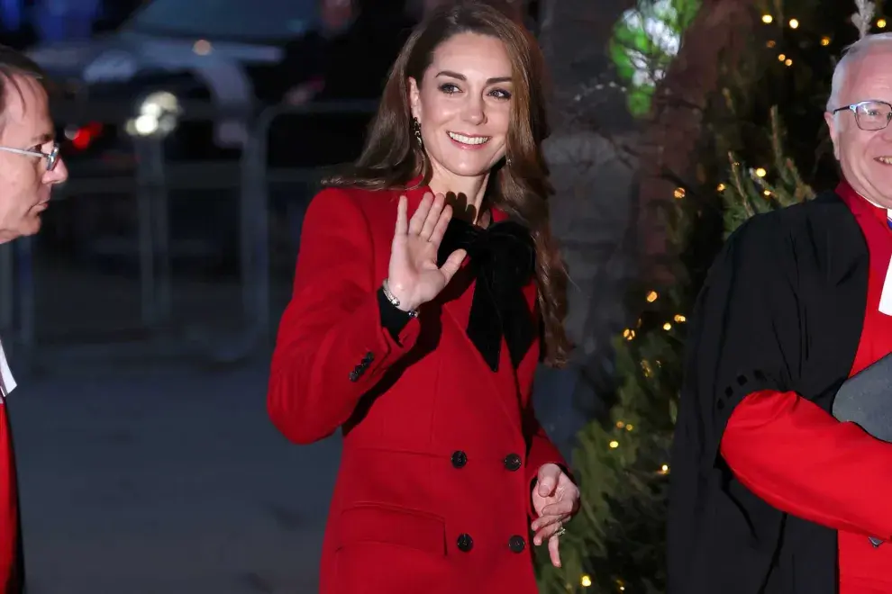 Inglaterra Kate Middleton vuelve radiante por Navidad para presidir un acto muy especial para ellaInglaterra Kate Middleton vuelve radiante por Navidad para presidir un acto muy especial para ella