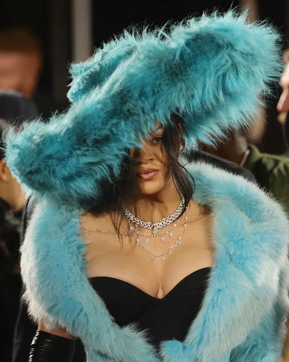 Foto de Rihanna en los Fashion Awards 2024.