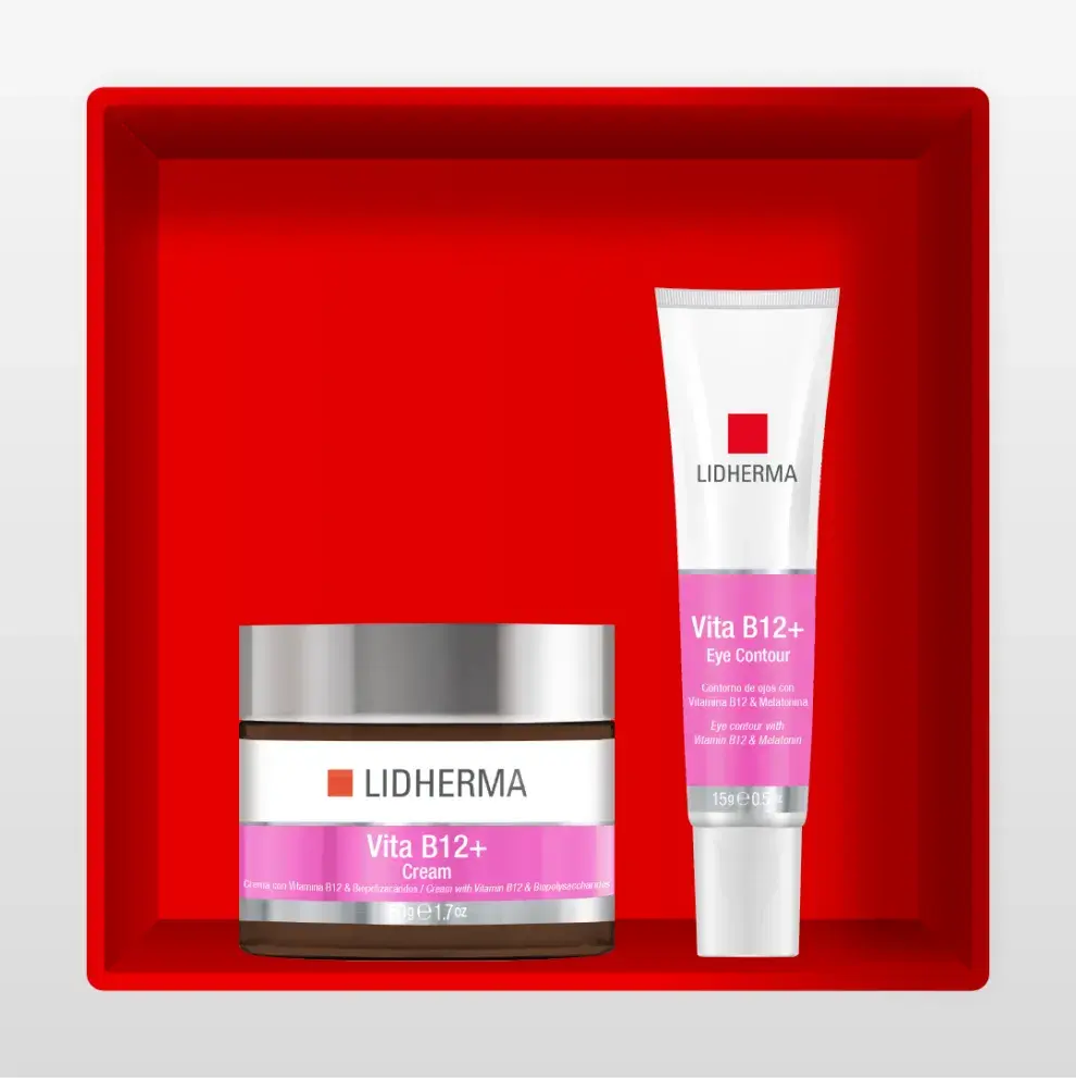 Set de crema y contorno de ojos de Lidherma