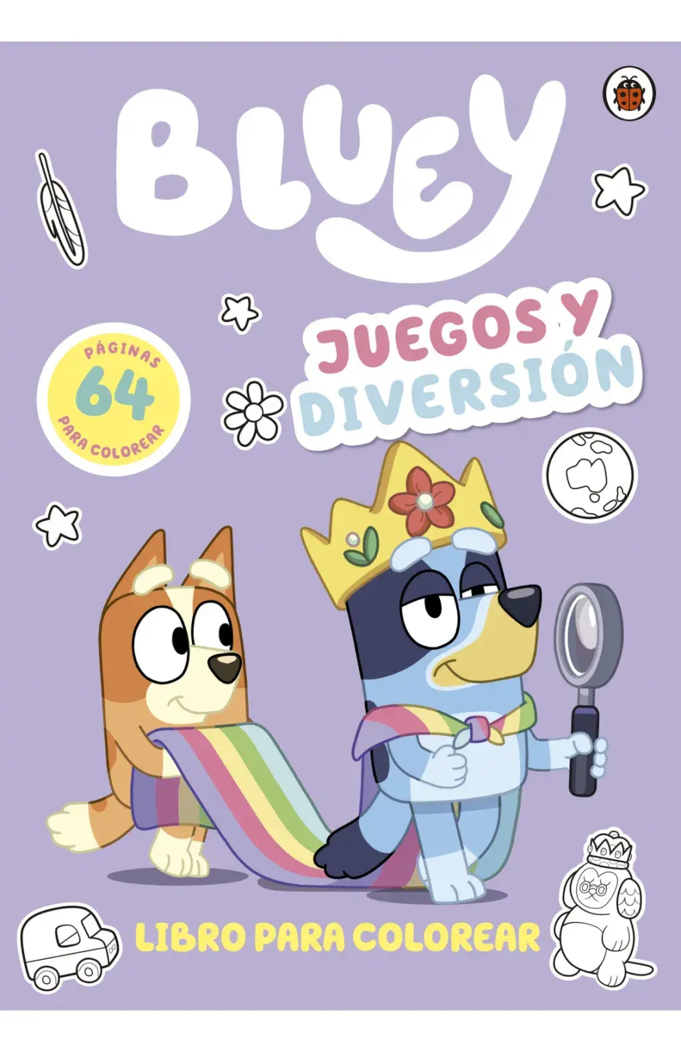 Bluey: juegos y diversión es un libro ideal para los más chiquitos