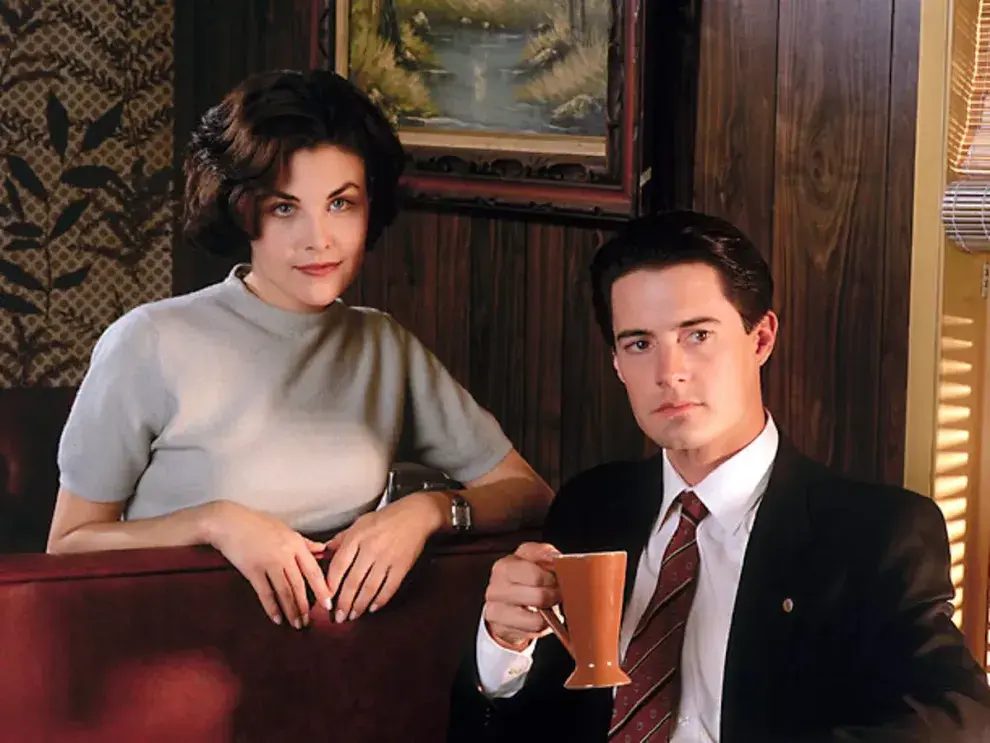 Imagen de la serie Twin Peaks.