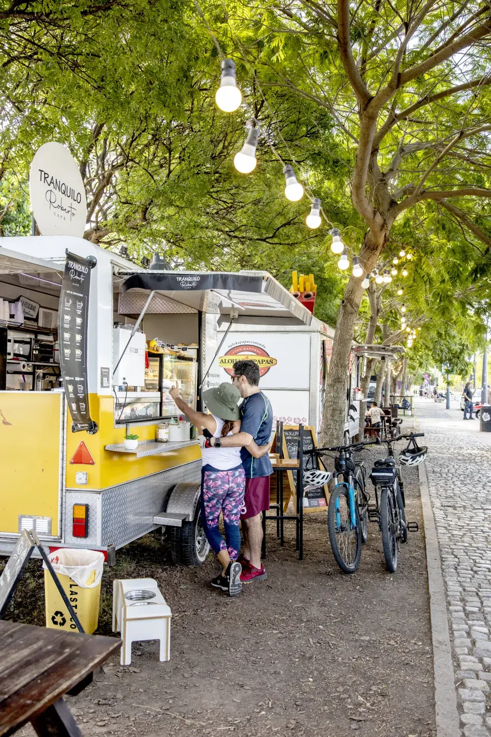 Foodtruck al río: gastronomía y actividad fisica