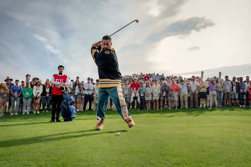 Adam Sandler en imagen oficial de Happy Gilmore 2.