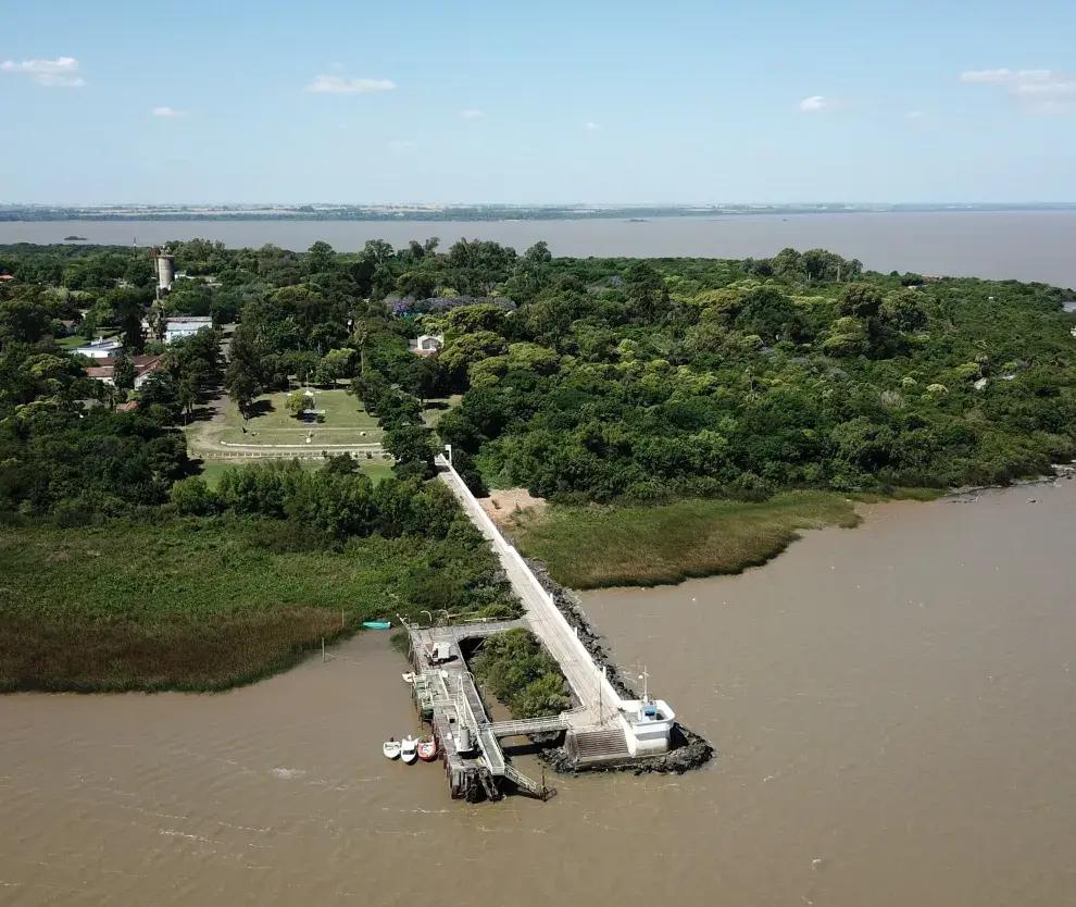 A la Isla Martín García se llega en un paseo de 2 horas en barco.