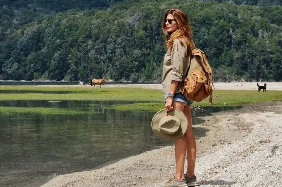 Juliana Awada es una enamorada de Villa La Angostura y allí construyó su casa.