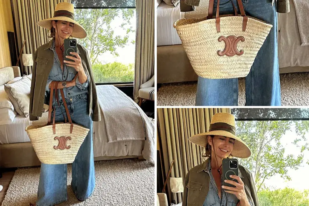 Juliana Awada con look camprestre