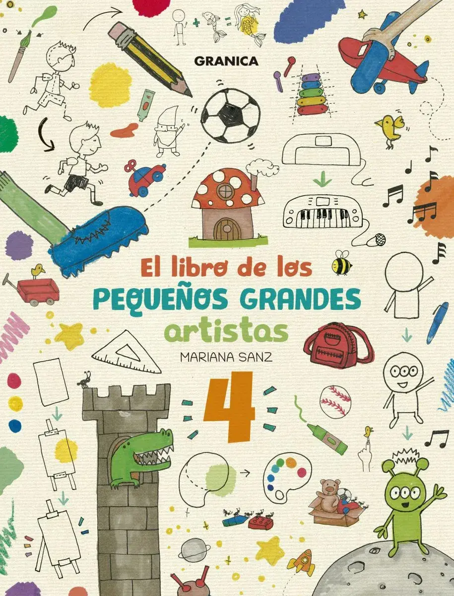 El libro de los pequeños grandes artistas de Mariana Sanz es perfecto para empezar a dibujar en vacaciones