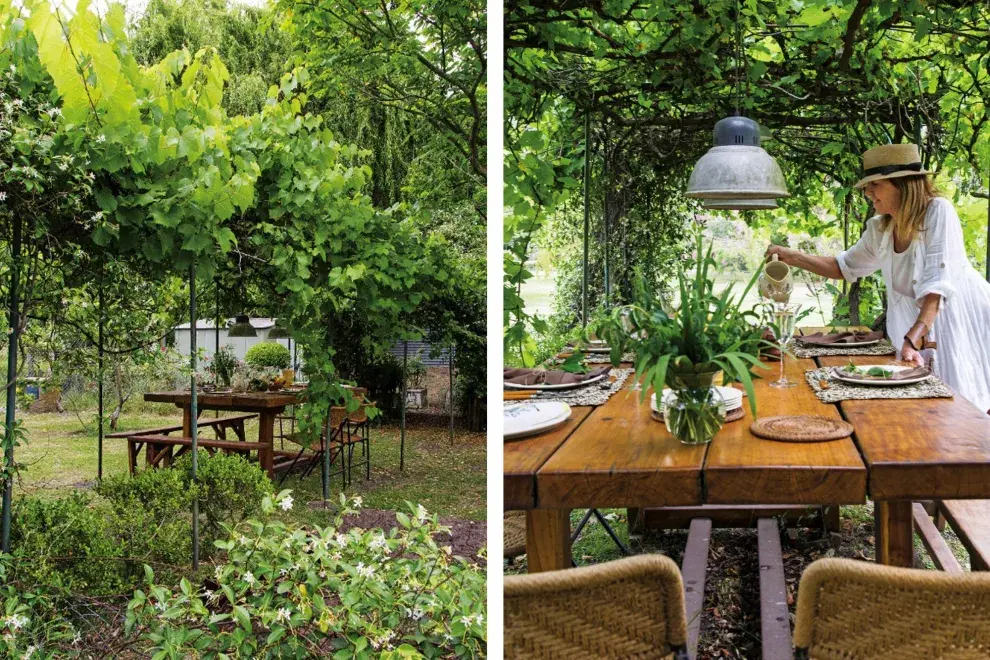 Crear un espacio de encuentro, para comer al aire libre y en el medio de la naturaleza.