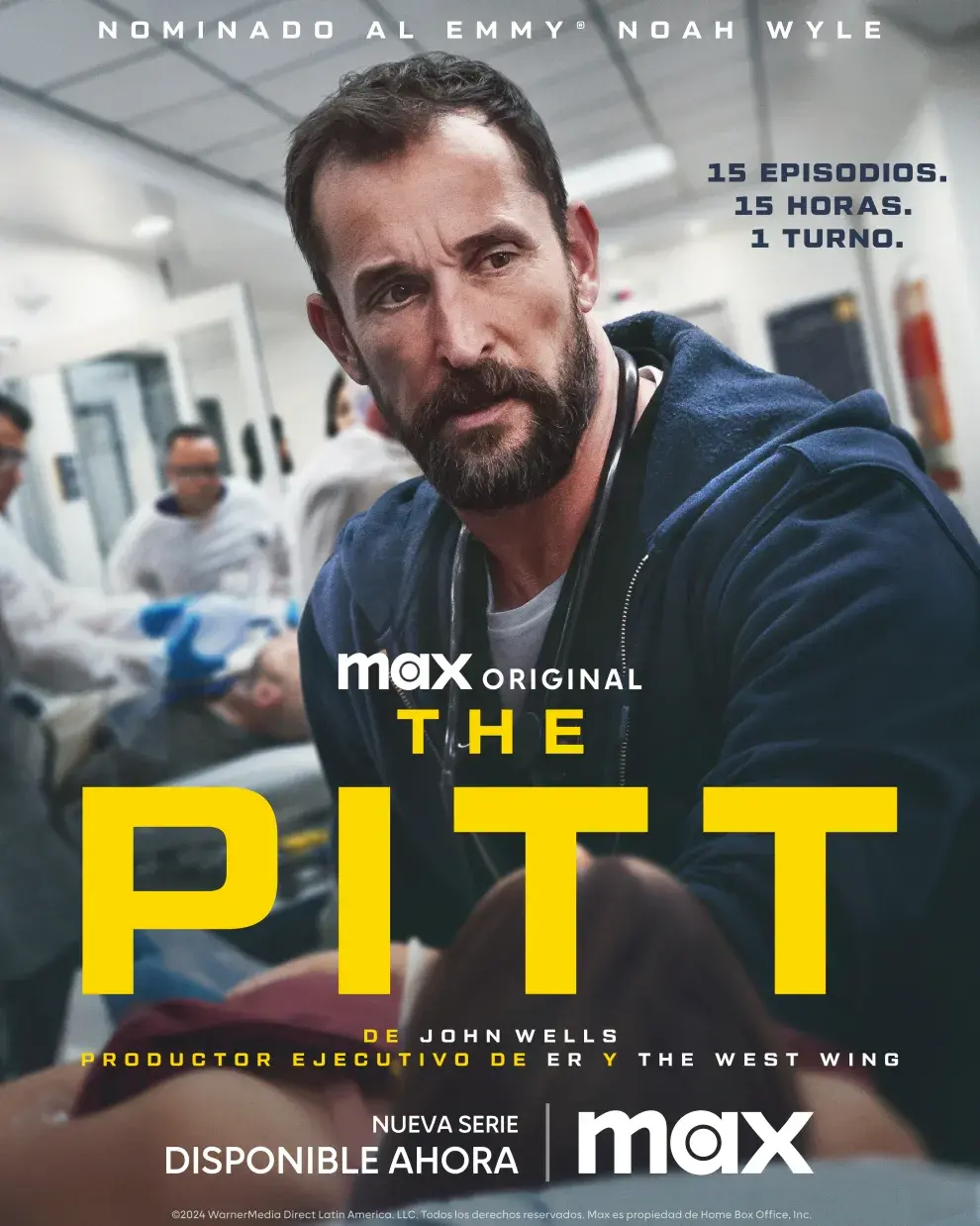 Póster de The Pitt.