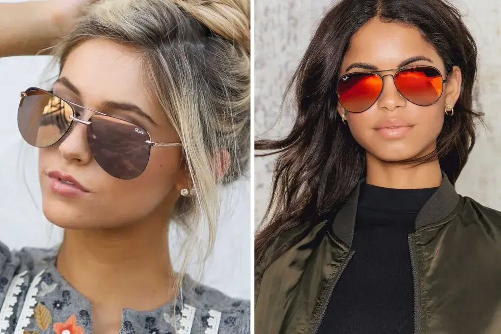 Los Ray Ban espejados son una de las propuestas para esta temporada