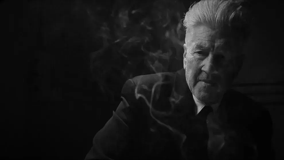 Foto de David Lynch en What Did Jack Do, corto disponible en Netflix.