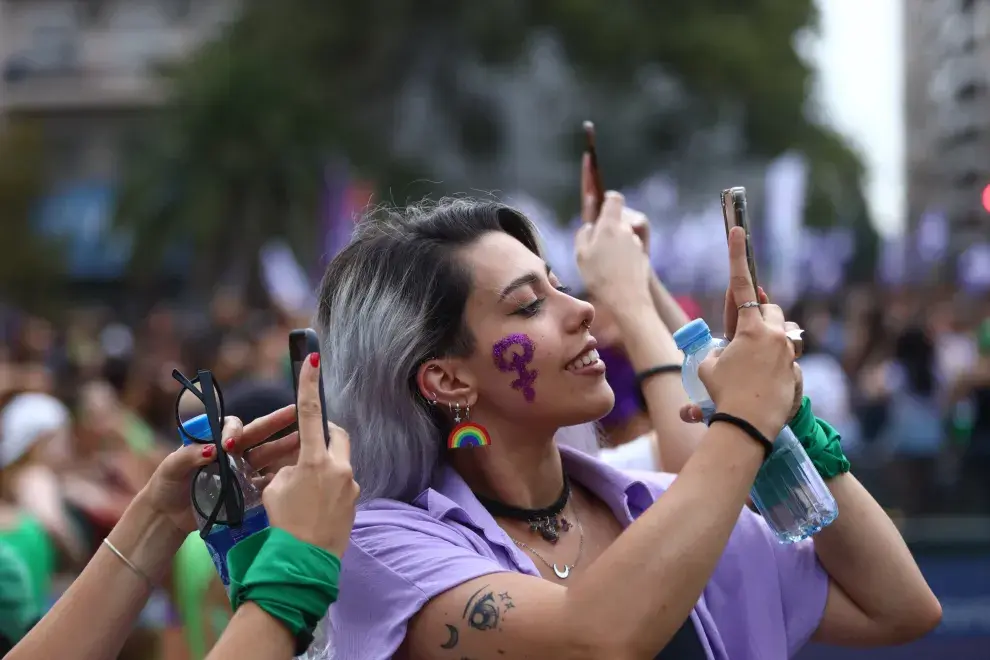 Cada 8 de marzo se congregan marchas mujeres en todo el país.