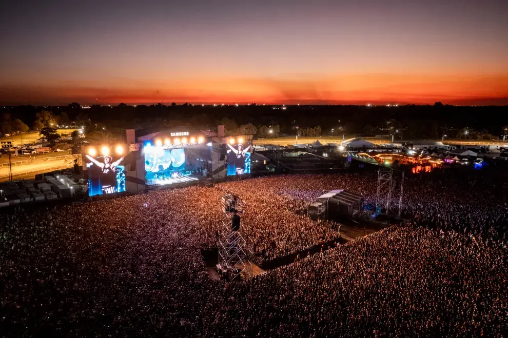 Foto del festival Lollapalooza Argentina.