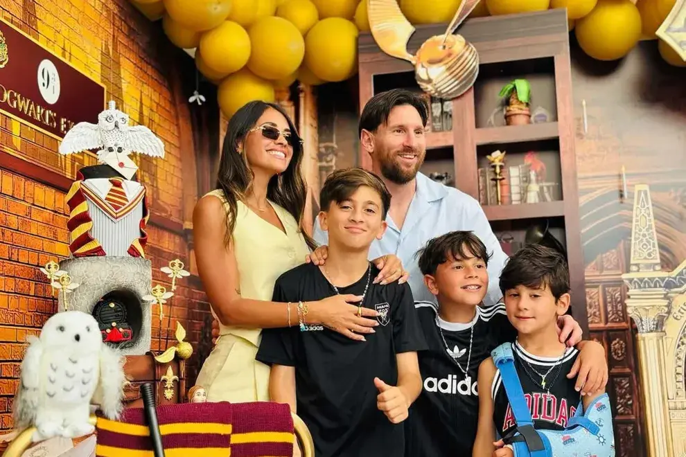 Antonela Rocuzzo festejó su cumpleaños número 37 con un temática de Harry Potter
