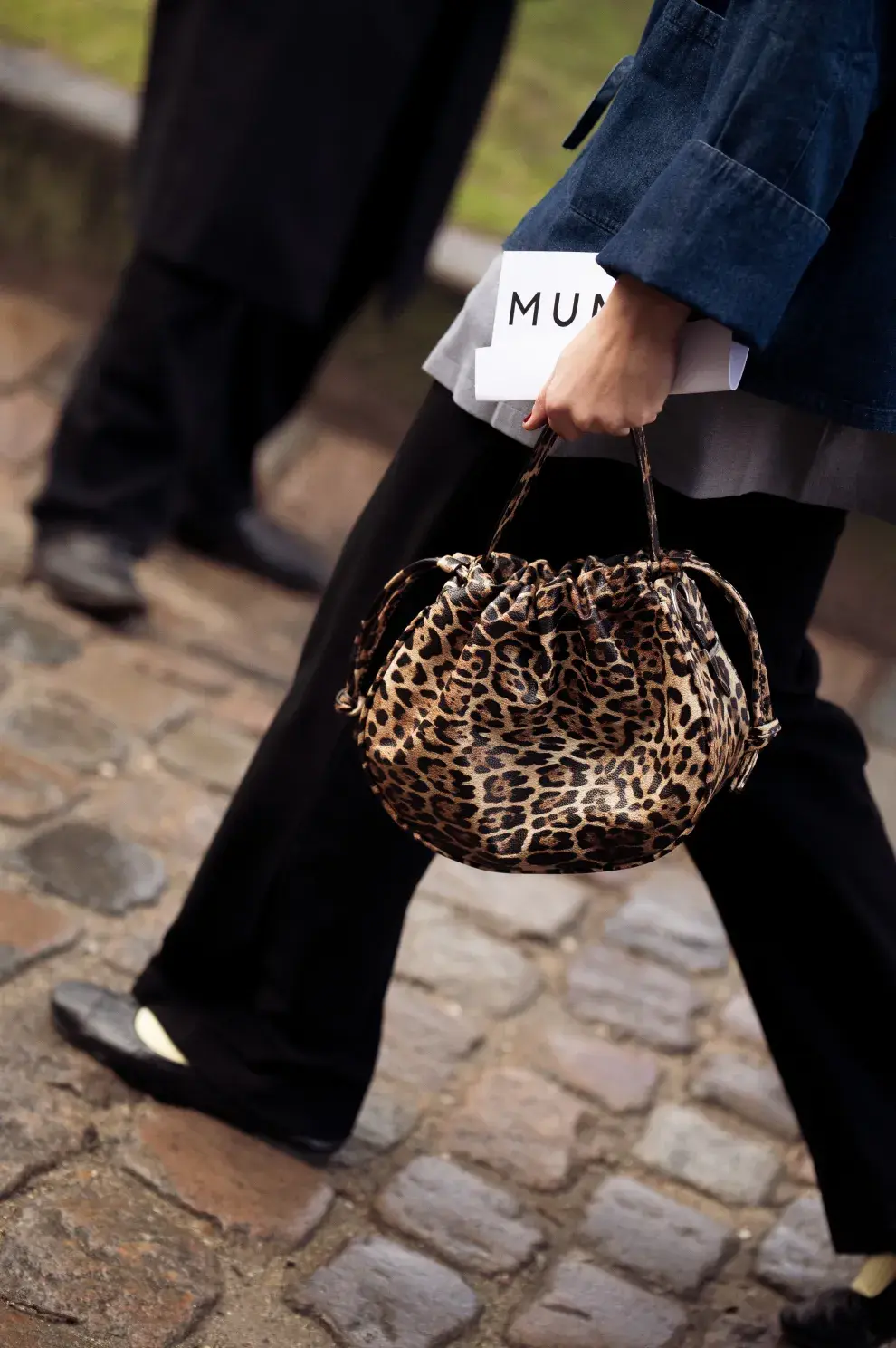 Cartera de animal print