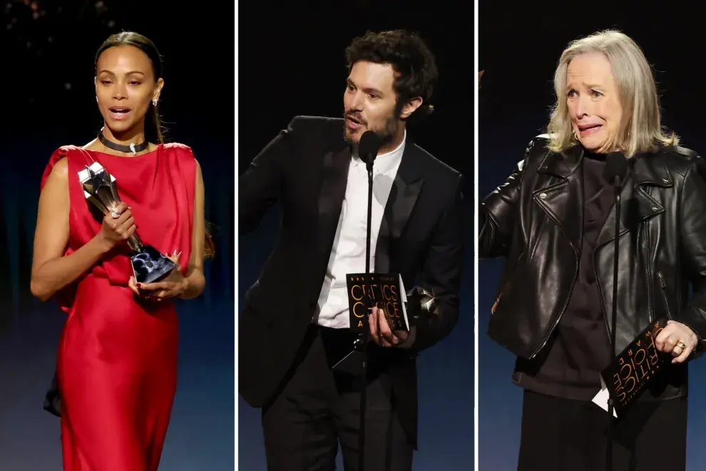 Critics Choice Awards 2025, listado de ganadores en cine y series.