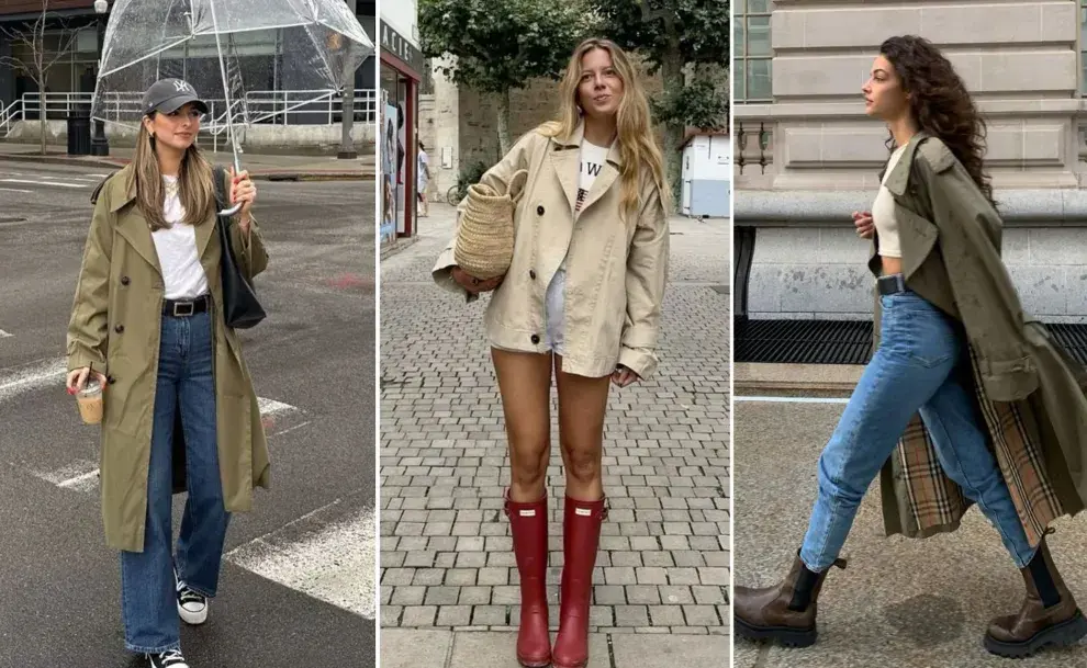 Algunos looks ideales para los días de lluvia