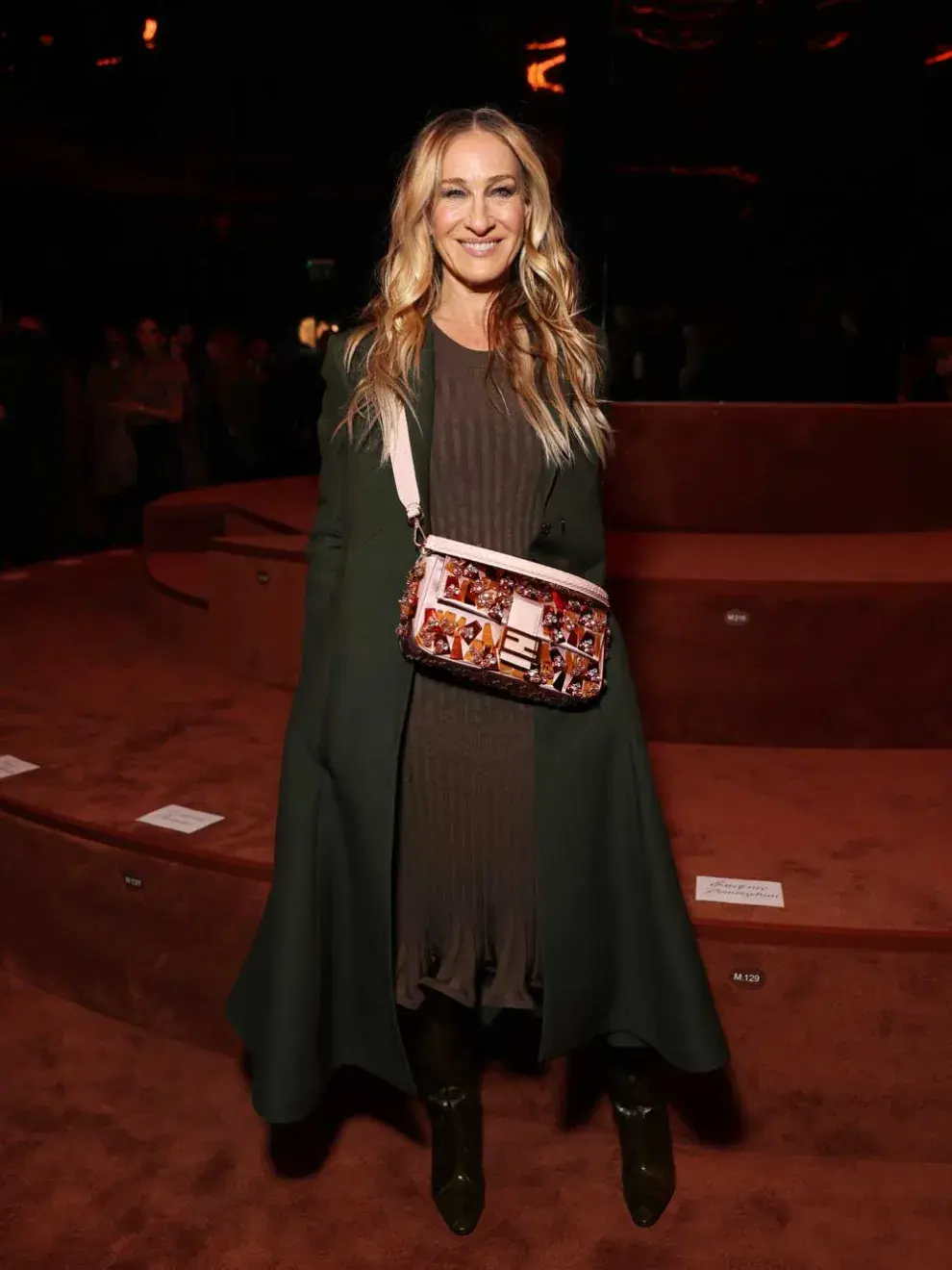 Sarah Jessica Parker llevónun bolso de la marca de Fendi