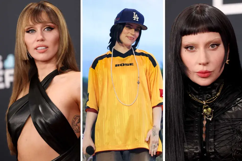 Miley Cyrus, Lady Gaga y Billie Eilish imponen el corte de pelo de la temporada