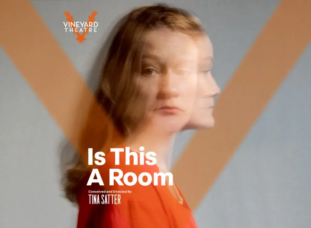 Póster de Is This a Room, la obra de teatro sobre el caso Reality Winner.