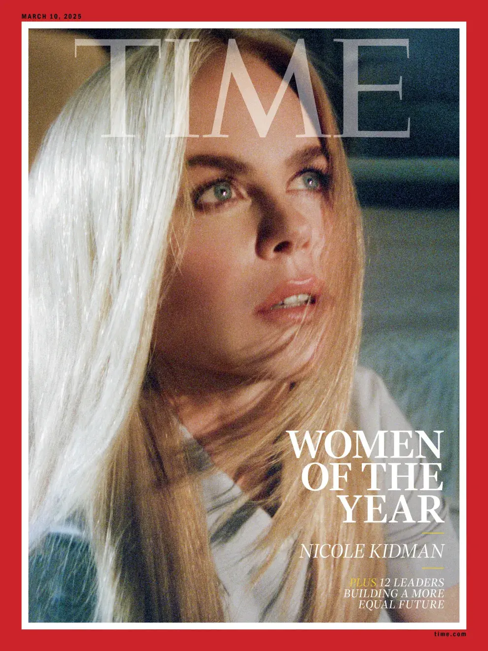 Portada de Time con Nicole KIdman elegida como Mujer del Año.